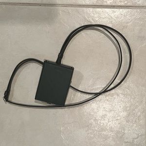 Jil Sander dark green card case